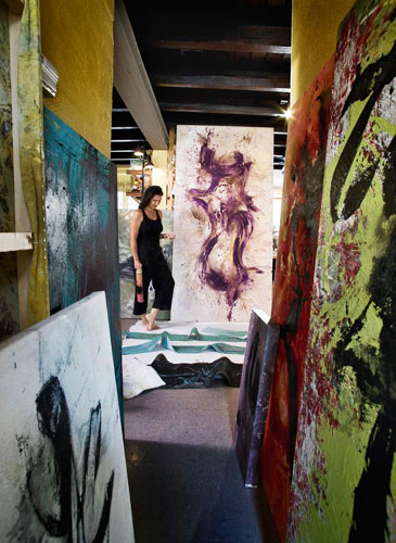 Painting on Plexi