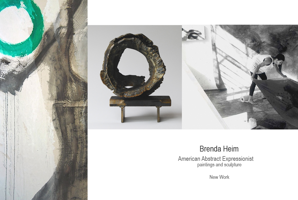 American abstract artist, Florida abstract artist, Brenda Heim abstract Asian painting